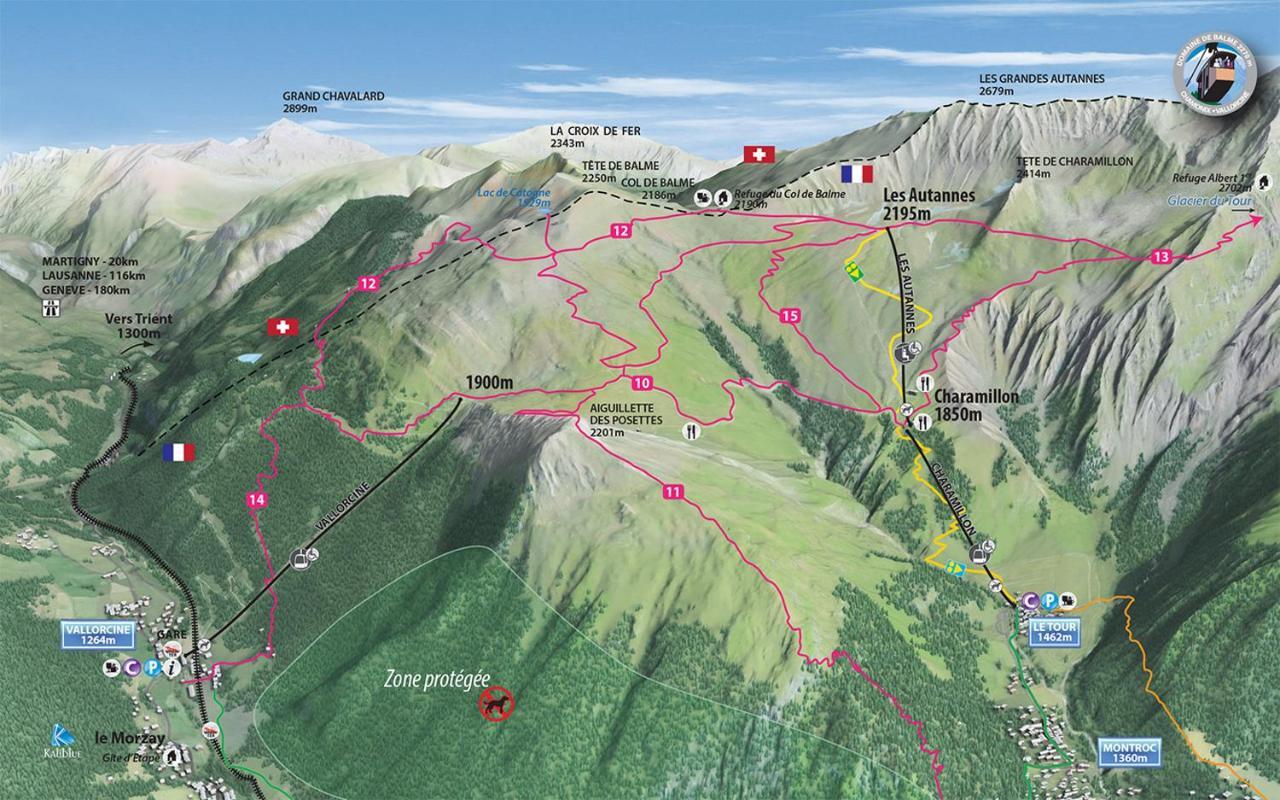 Chalet Le Trient Ngoại thất bức ảnh